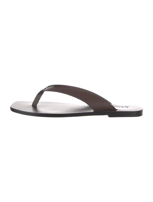 A.Emery Leather Flip Flops