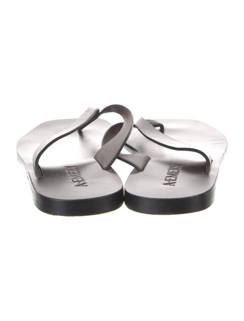 A.Emery Leather Flip Flops