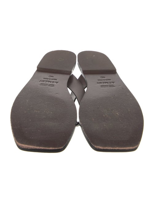 A.Emery Leather Flip Flops