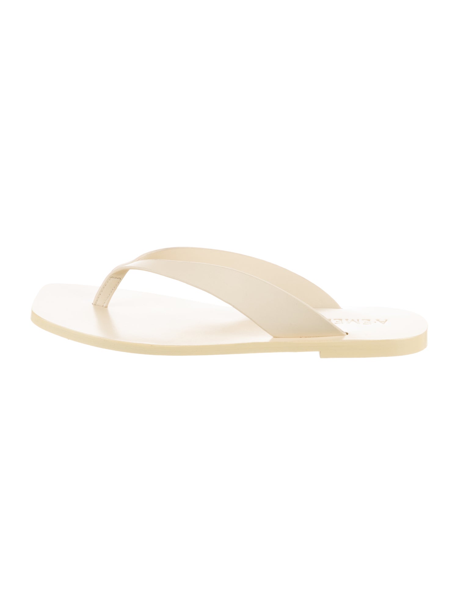 A.Emery Leather Flip Flops