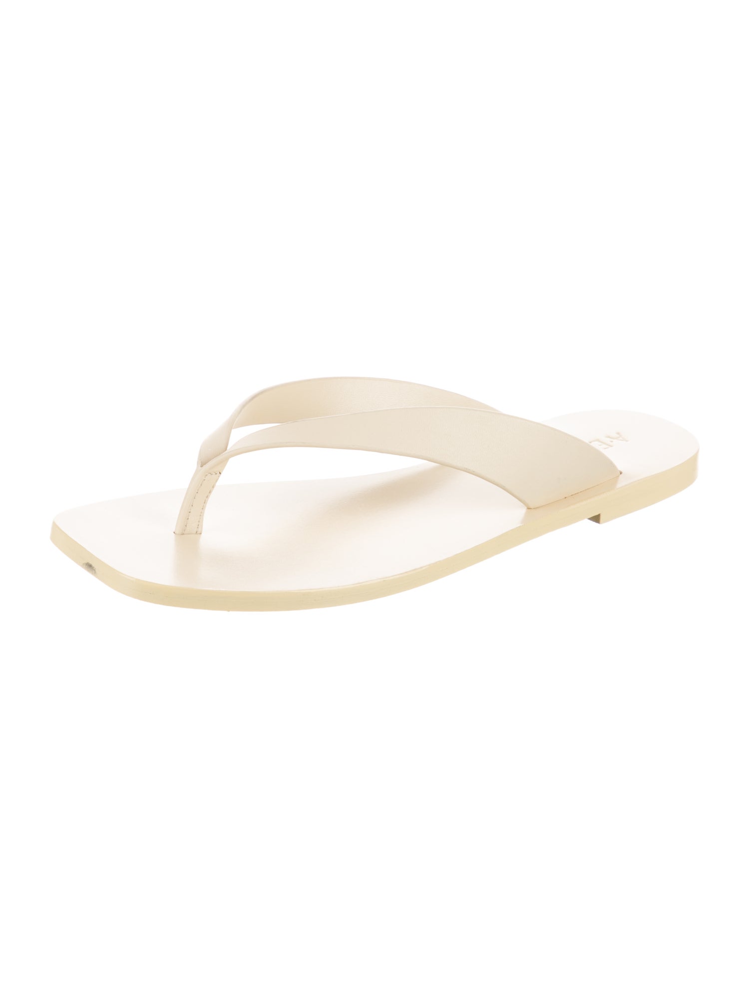 A.Emery Leather Flip Flops