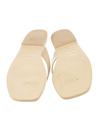 A.Emery Leather Flip Flops