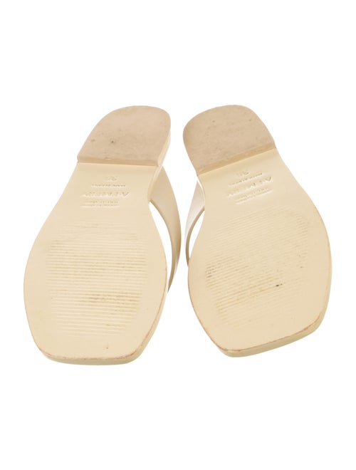 A.Emery Leather Flip Flops
