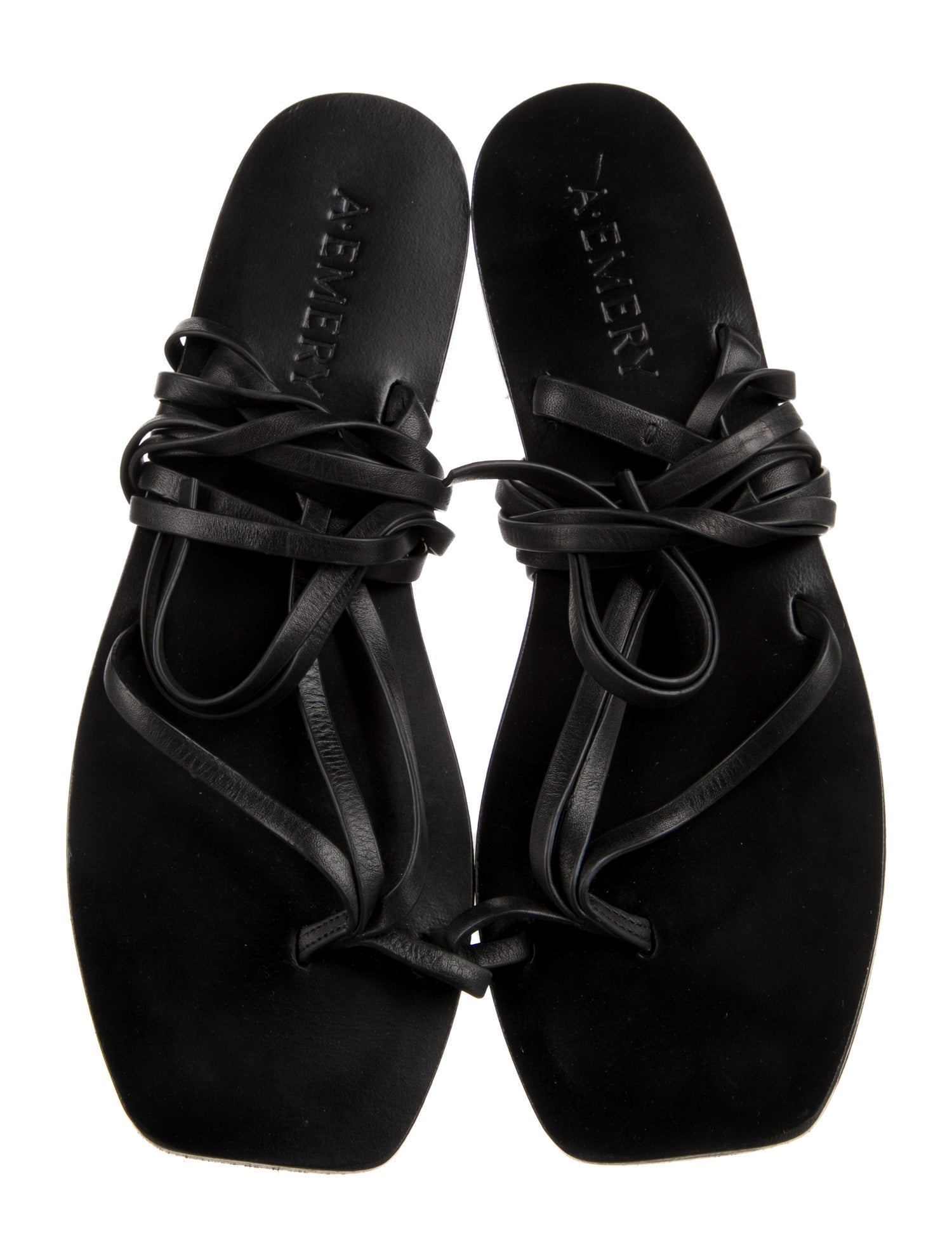 A.Emery Leather Gladiator Sandals