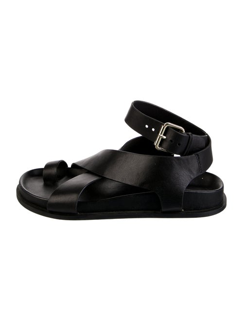 A.Emery Leather Slingback Sandals