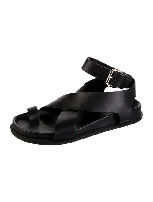 A.Emery Leather Slingback Sandals