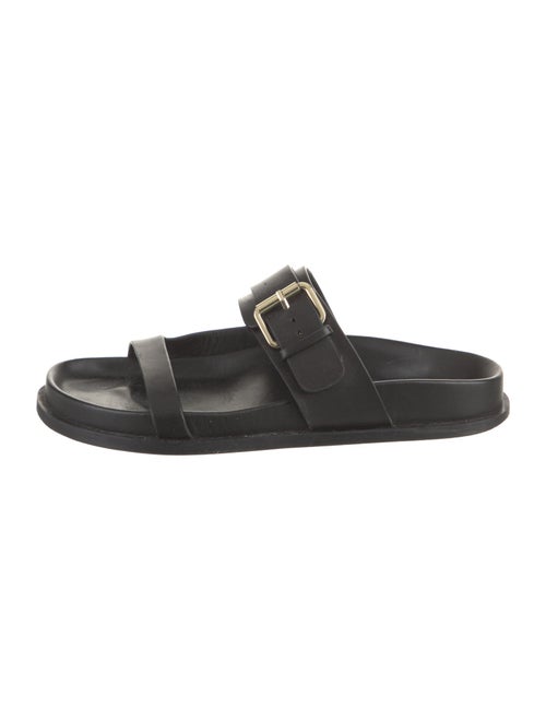 A.Emery Leather Slides