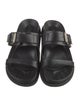 A.Emery Leather Slides