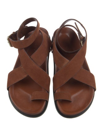A.Emery Jalen Suede Slingback Sandals