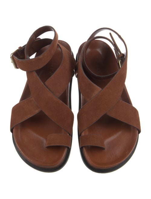 A.Emery Jalen Suede Slingback Sandals