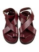 A.Emery Leather Slingback Sandals