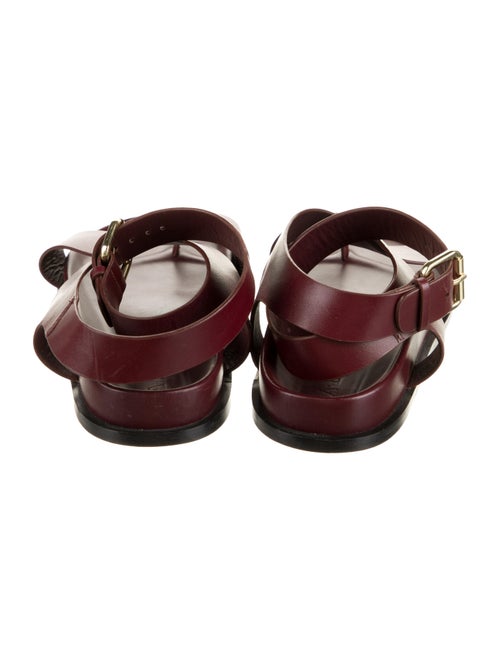 A.Emery Leather Slingback Sandals