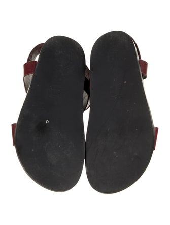 A.Emery Leather Slingback Sandals