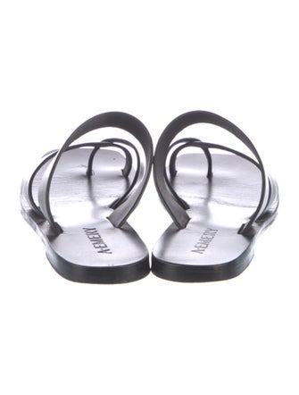 A.Emery Leather Slides