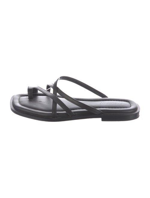 A.Emery Leather Slides