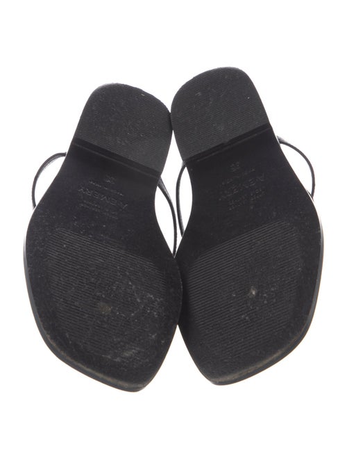 A.Emery Leather Slides