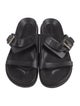 A.Emery Leather Slides