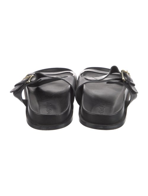 A.Emery Leather Slides