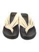 A.Emery Leather Colorblock Pattern Slides