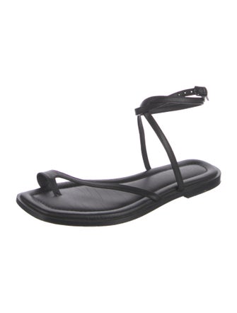 A.Emery Leather Slingback Sandals