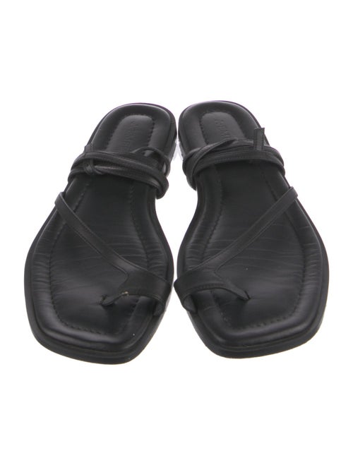 A.Emery Leather Slingback Sandals