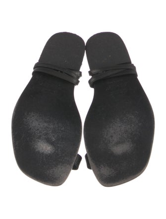 A.Emery Leather Slingback Sandals