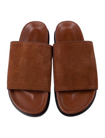 A.Emery Suede Slides