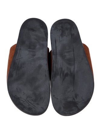 A.Emery Suede Slides