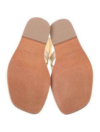 A.Emery Leather Slingback Sandals