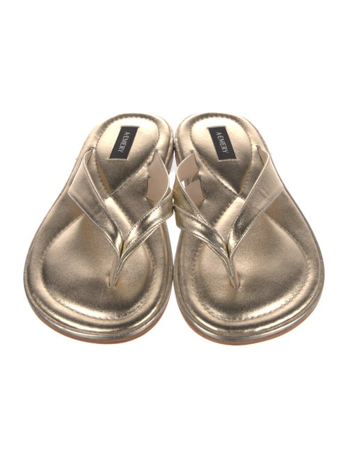 A.Emery Leather Slides