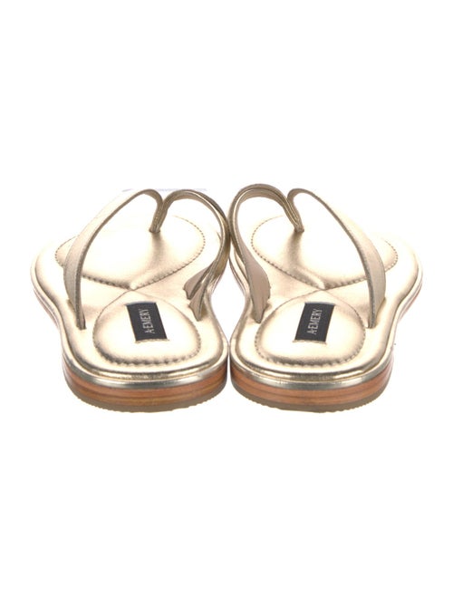 A.Emery Leather Slides