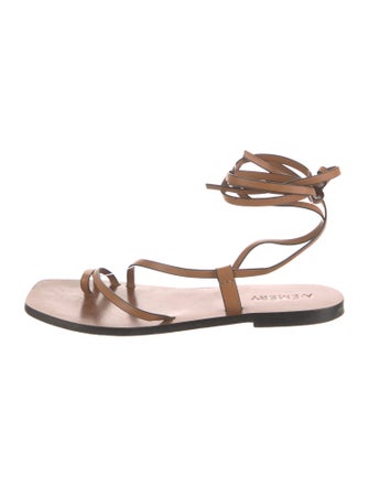 A.Emery Leather Gladiator Sandals