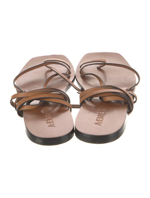 A.Emery Leather Gladiator Sandals