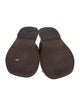 A.Emery Leather Slides