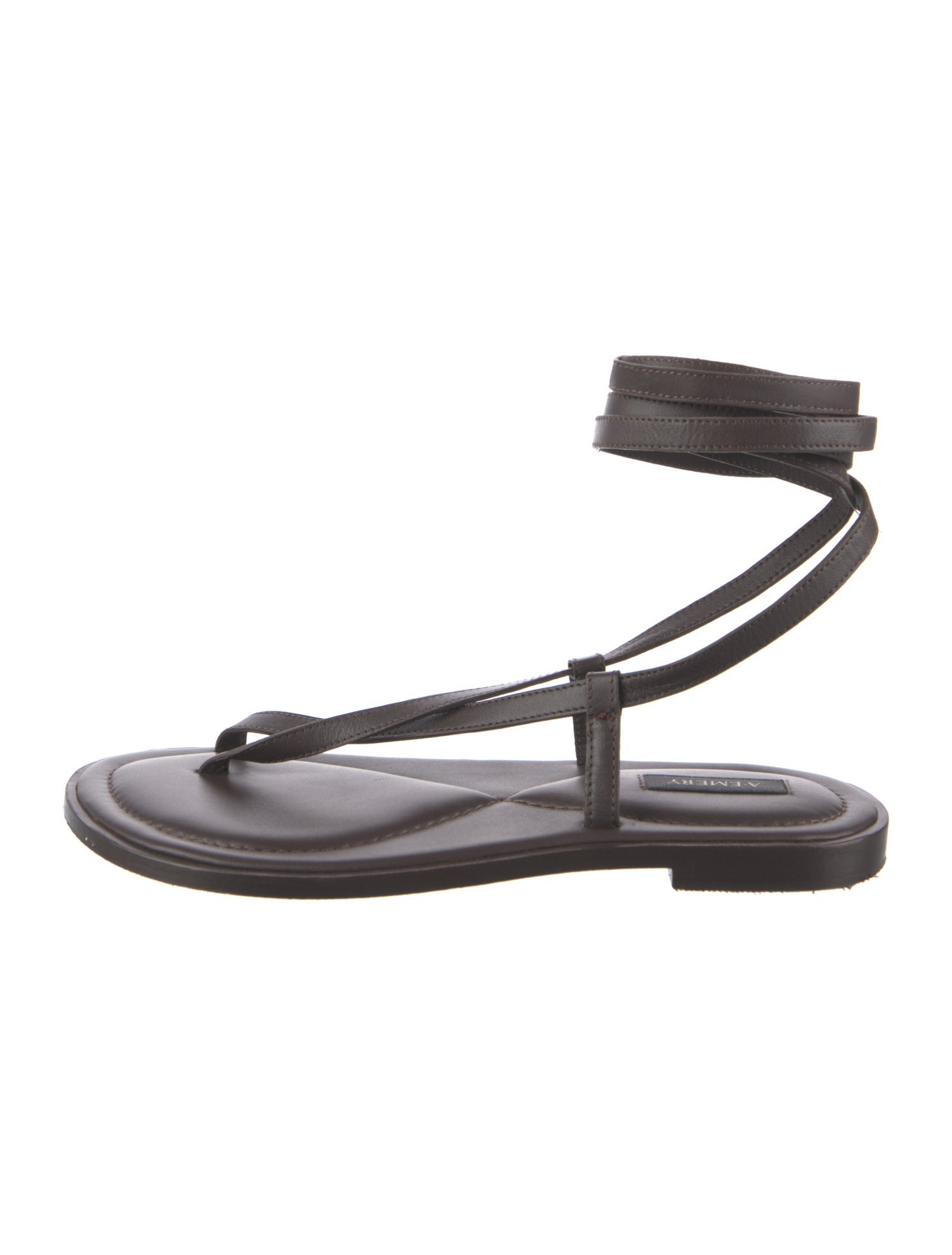 A.Emery Leather Slingback Sandals