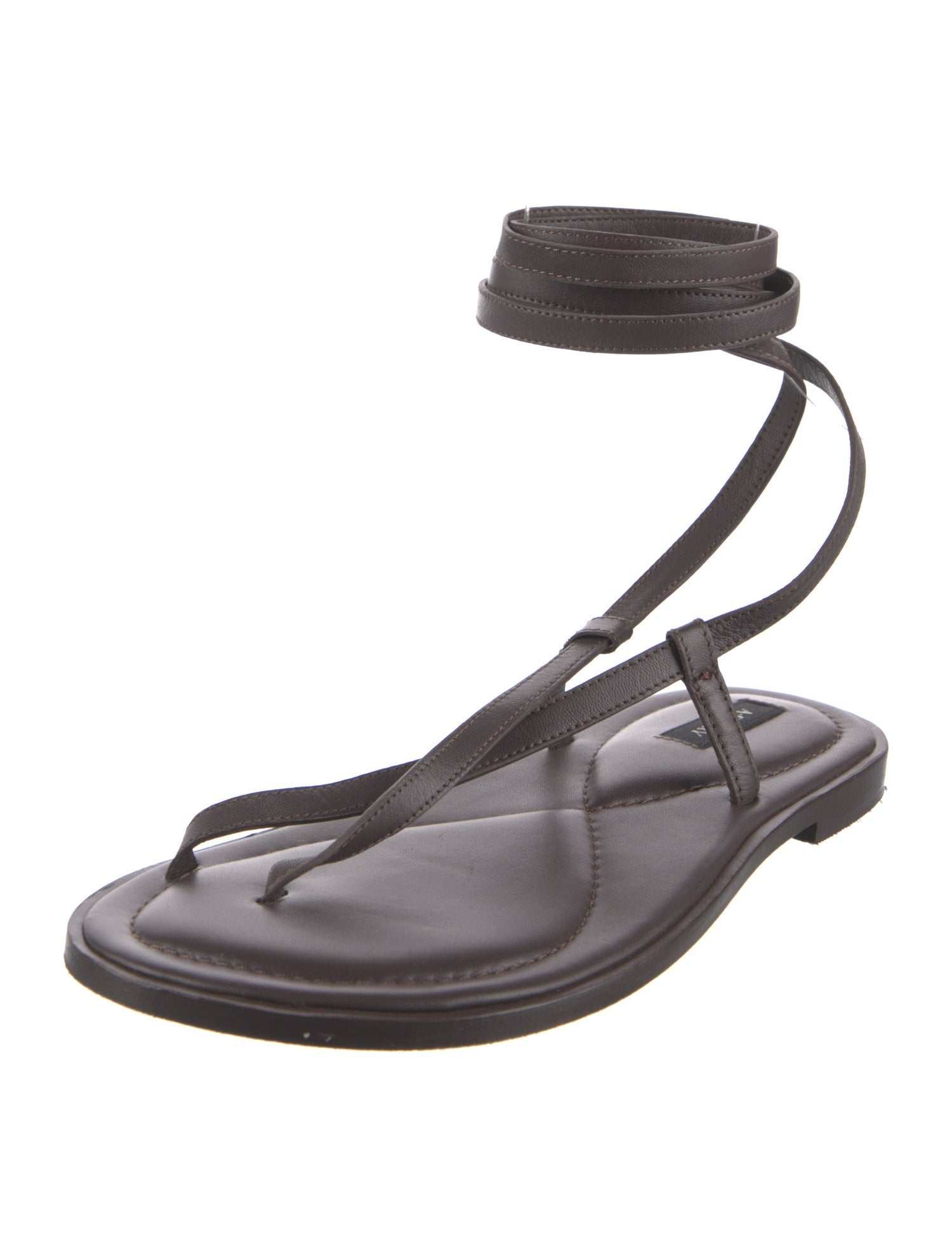 A.Emery Leather Slingback Sandals