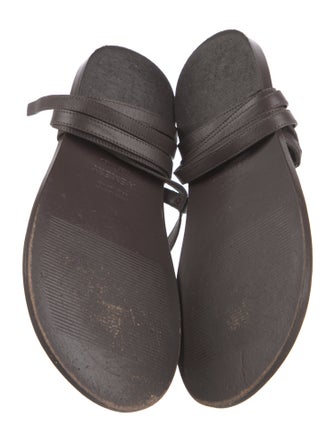 A.Emery Leather Slingback Sandals