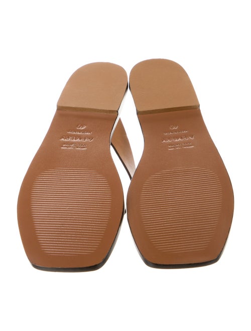 A.Emery Leather Slides