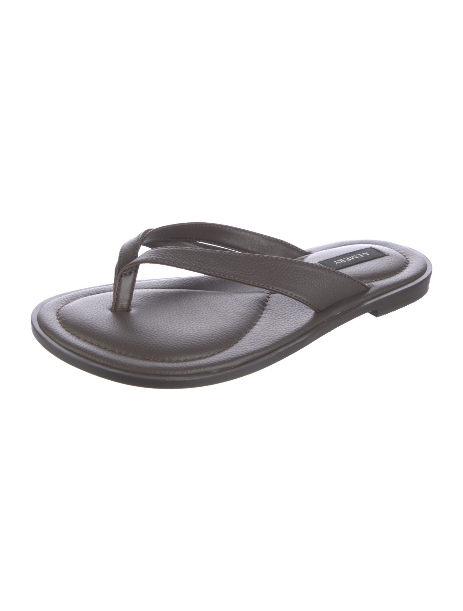 A.Emery Leather Flip Flops