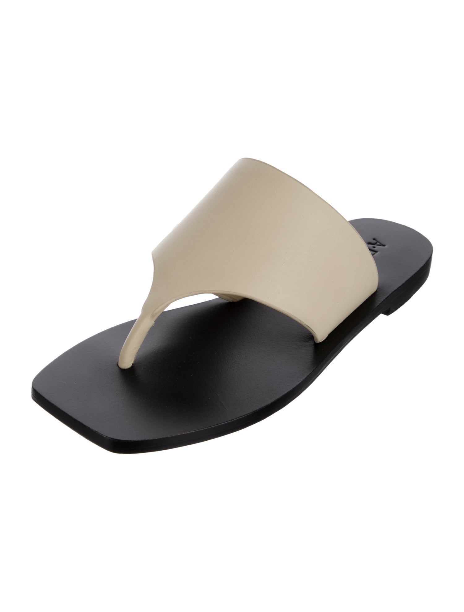 A.Emery Leather Slides