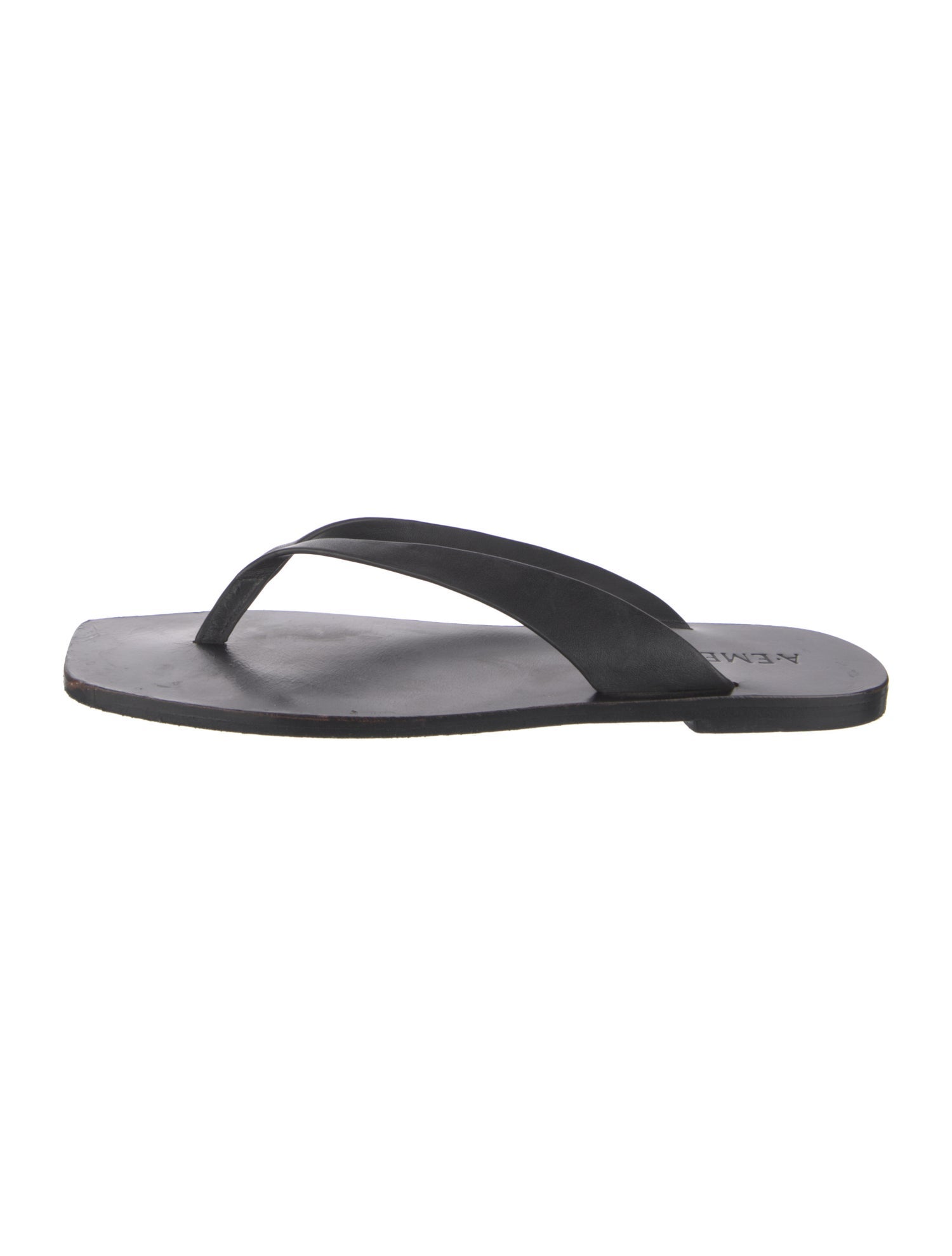 A.Emery Leather Flip Flops