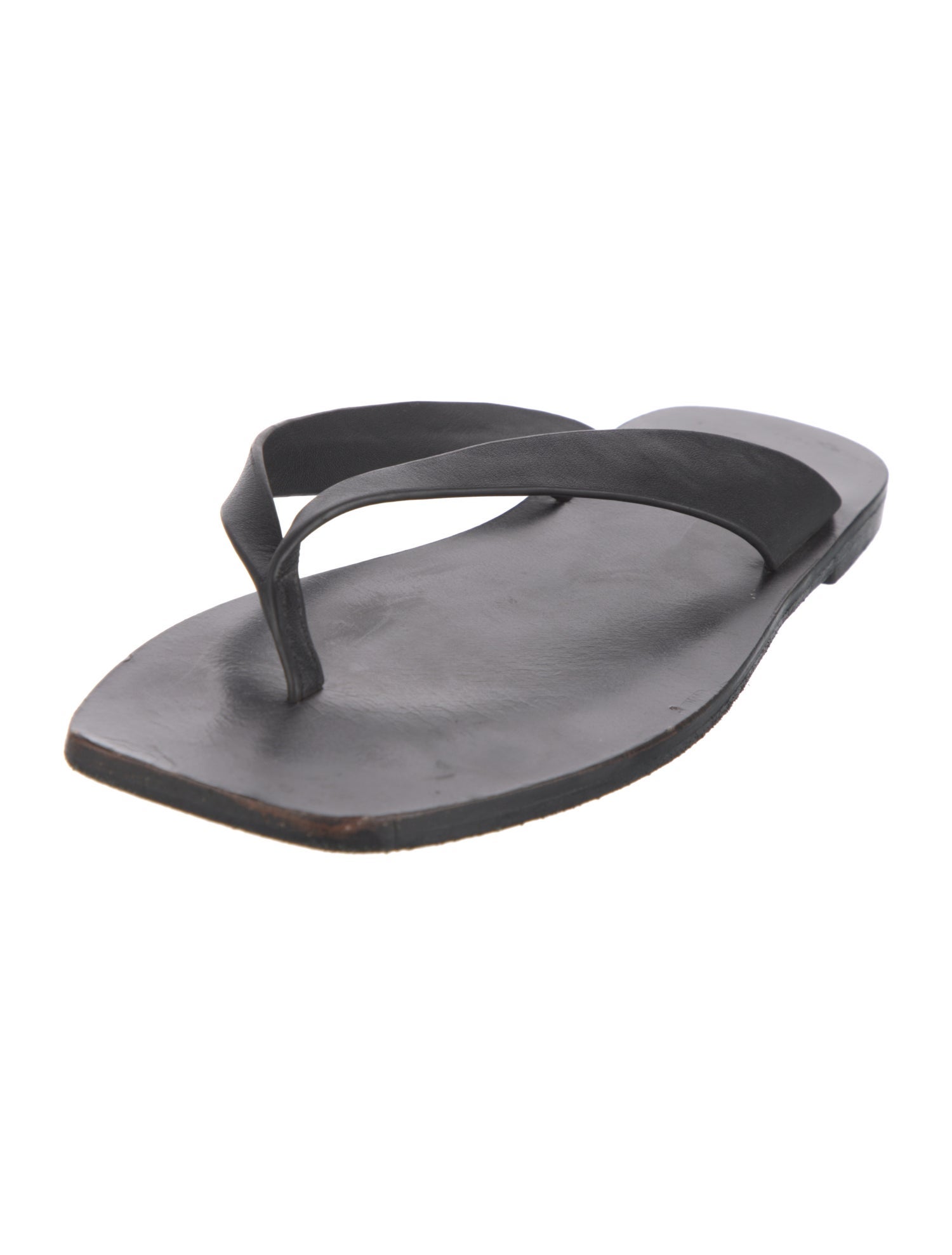 A.Emery Leather Flip Flops