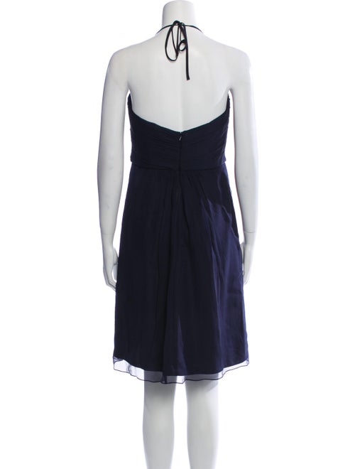 Amsale Silk Mini Dress