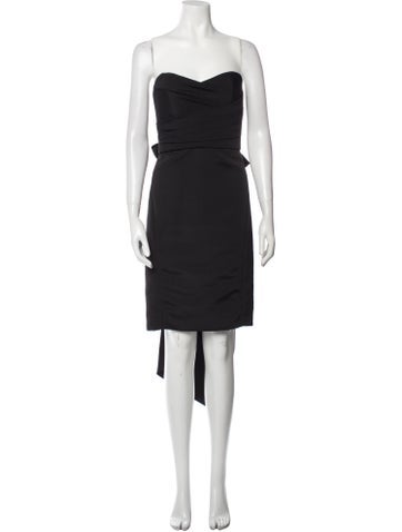 Amsale Dresses Strapless Mini Dress US 2 | XS