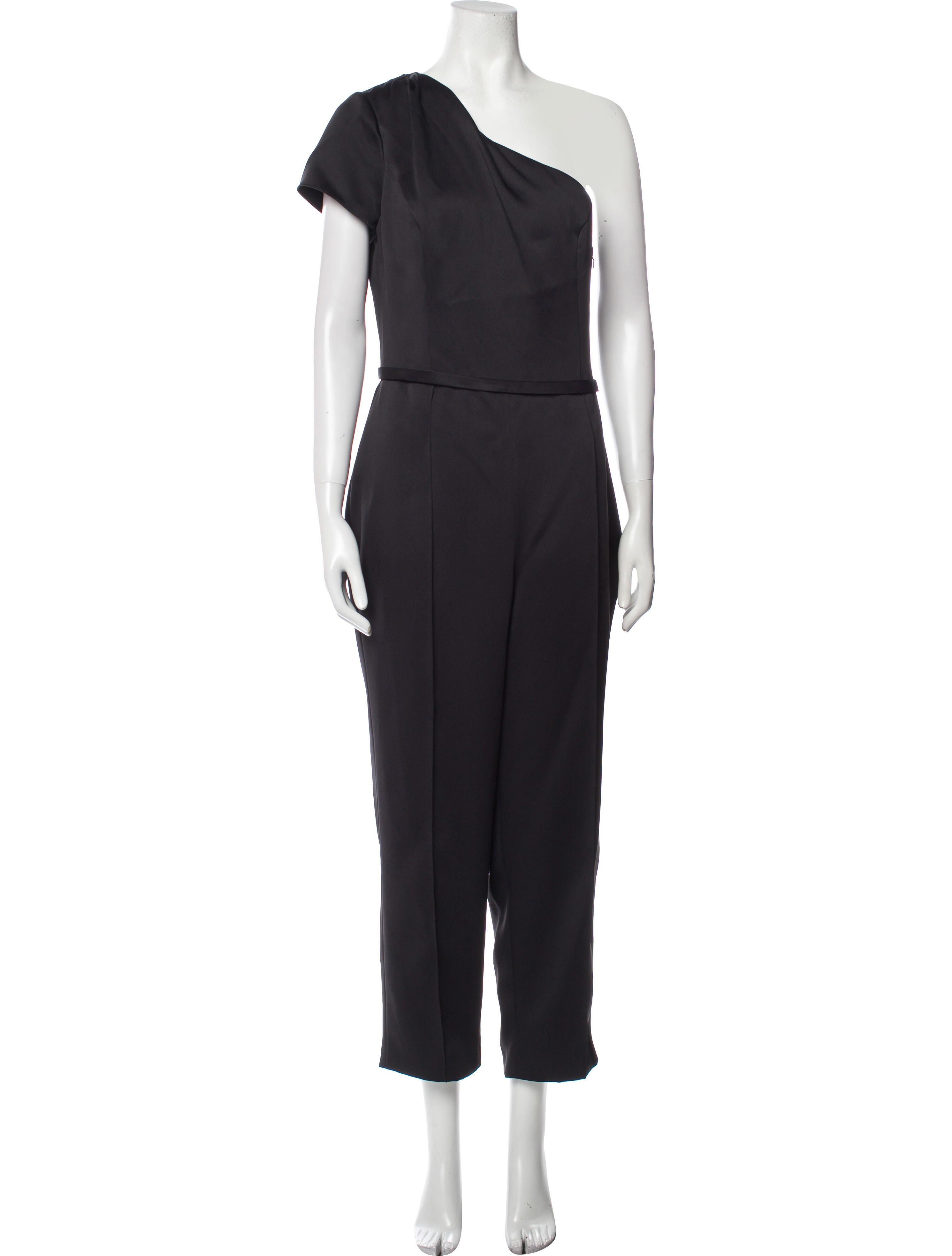 Amsale One-Shoulder Jumpsuit w/ Tags