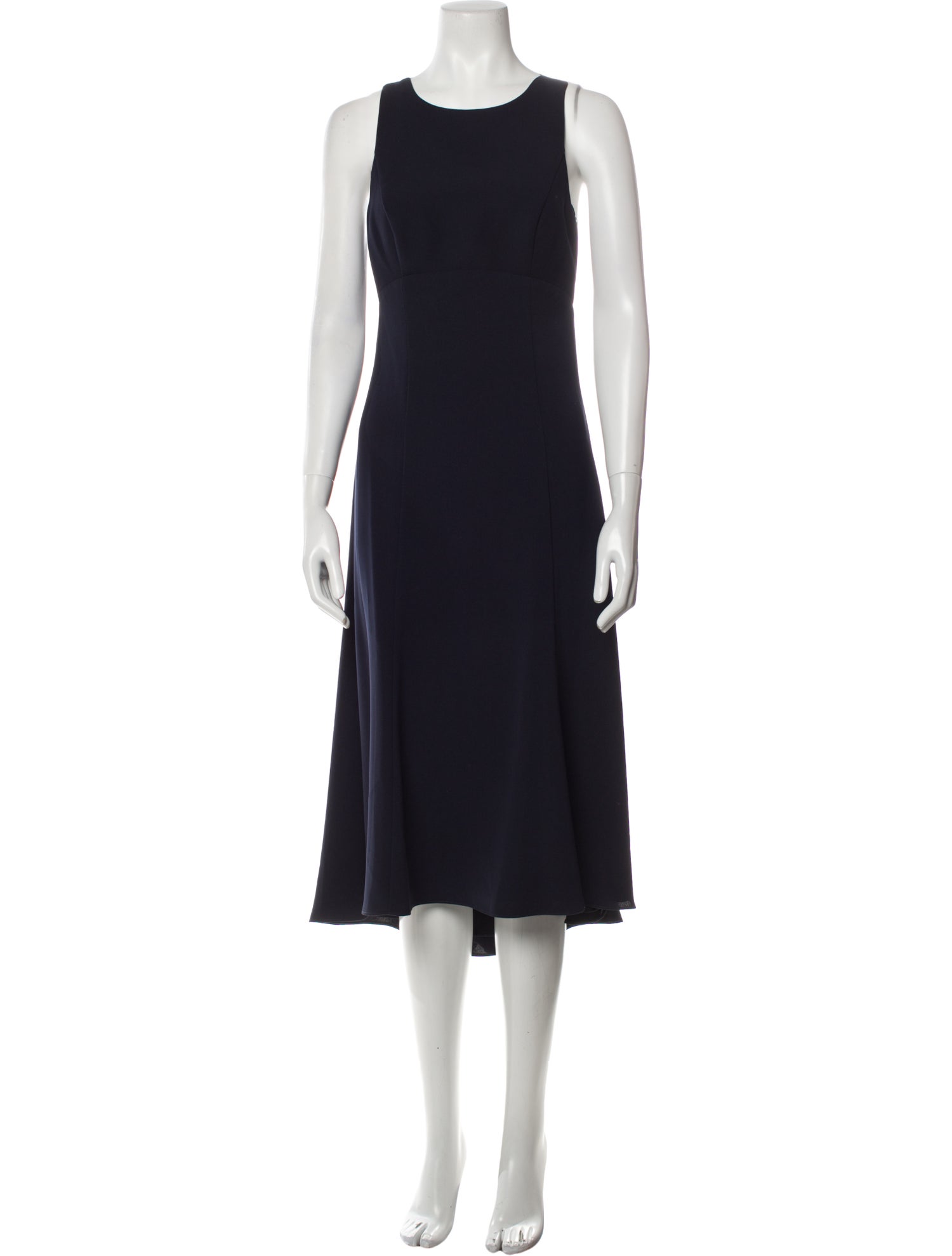 Amsale Crew Neck Midi Length Dress w/ Tags