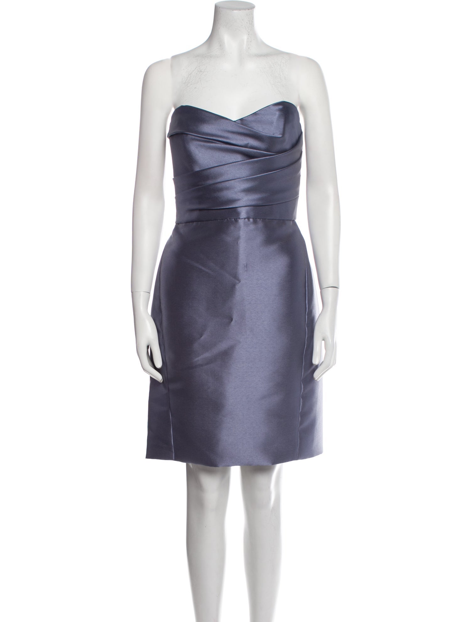 Amsale Strapless Mini Dress