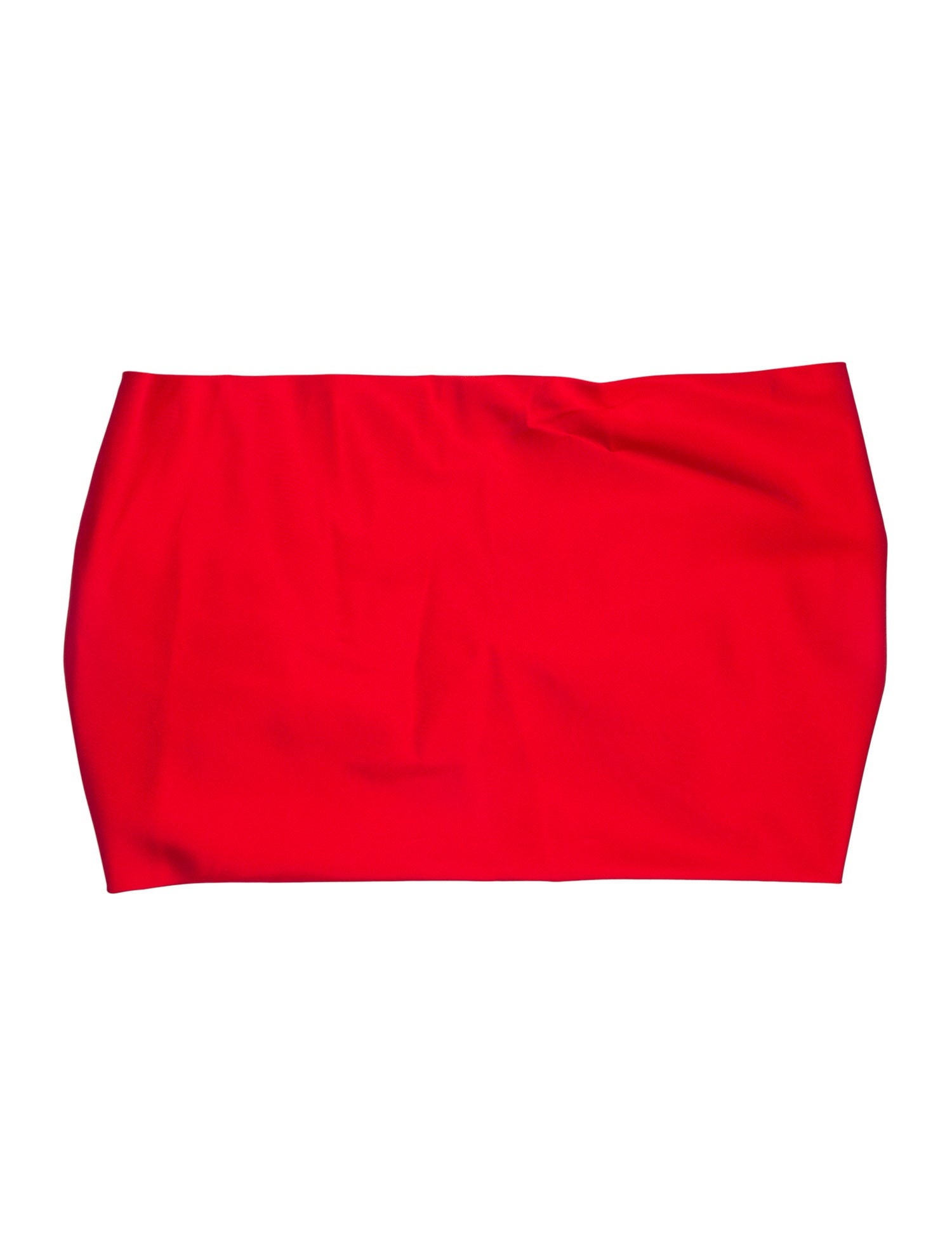 Amsale Strapless Crop Top