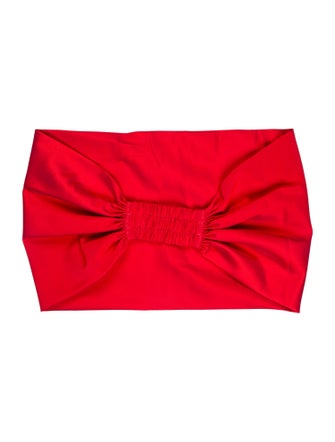 Amsale Strapless Crop Top