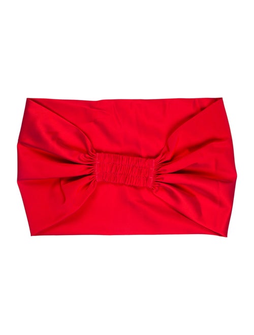 Amsale Strapless Crop Top